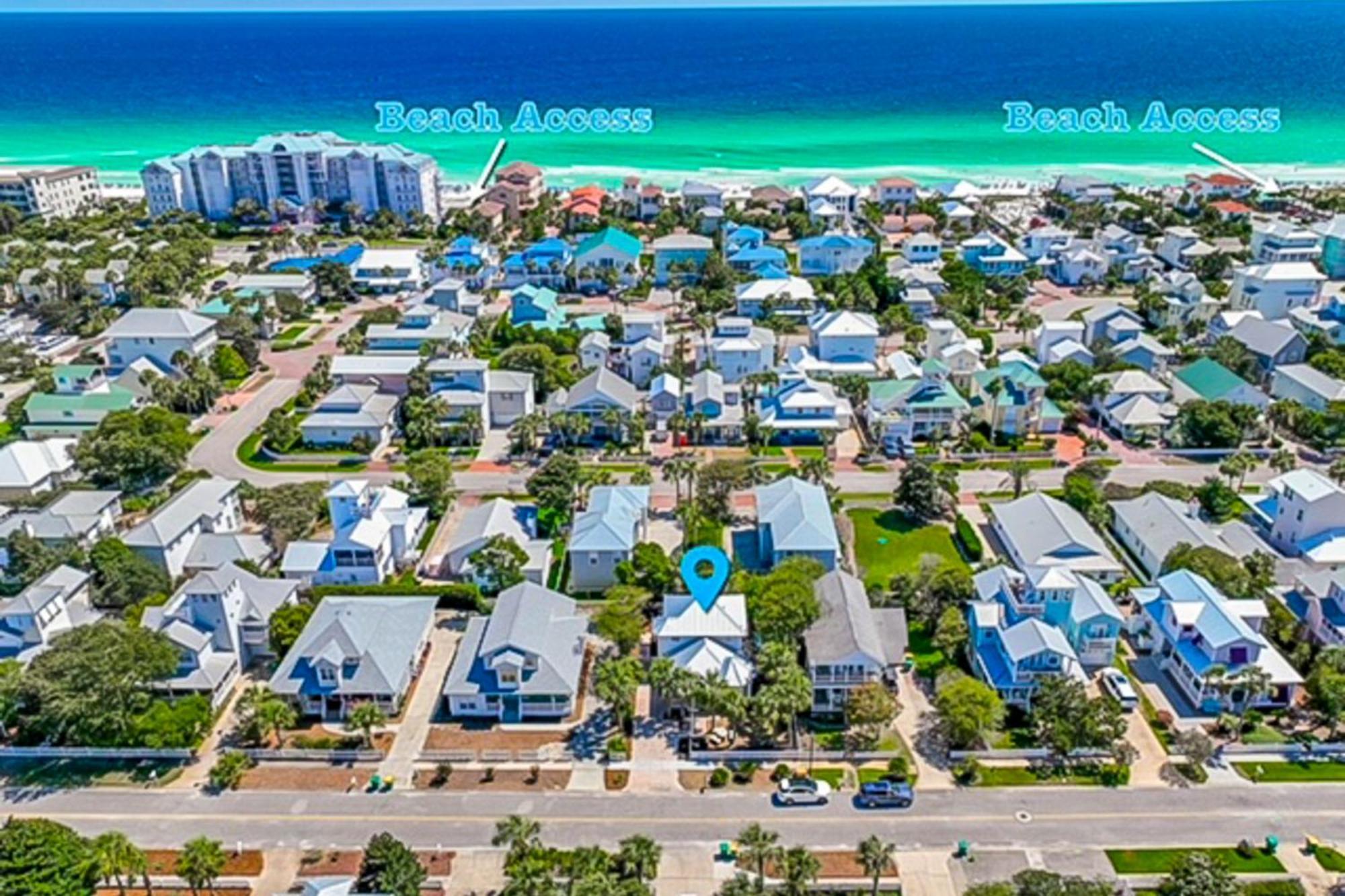 Cottages Of Crystal Beach Sea La Vie Destin Luaran gambar